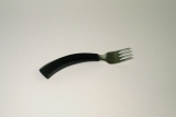 Amefa gebogen vork voor linkshandig gebruik